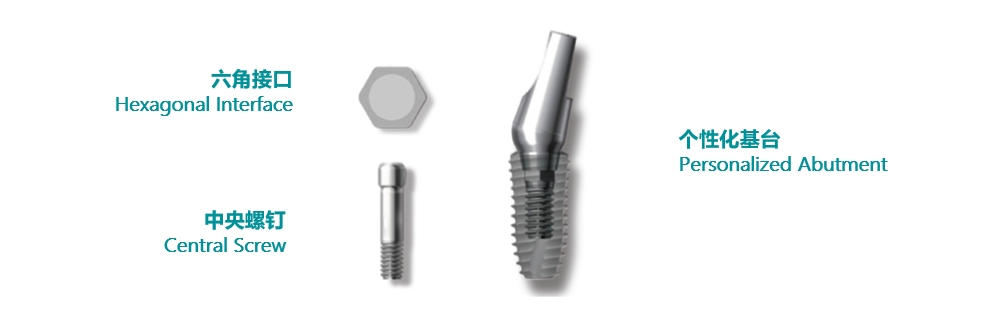 Personalized Dental Abutment and Screw